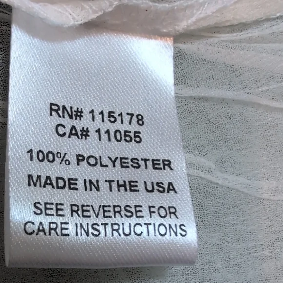 Komarov Sheer White Cardigan - Picture 5 of 5